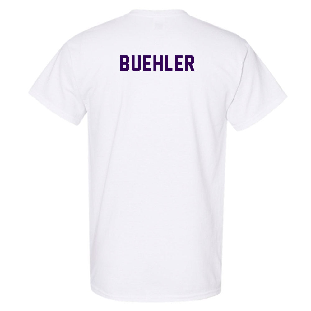 Kansas State - NCAA Men's Track & Field : Canyon Buehler - Wildcat hand sign T-Shirt-1