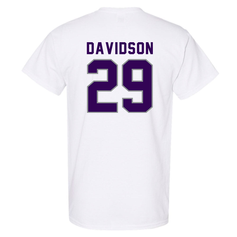 Kansas State - NCAA Football : Dylan Davidson - Wildcat hand sign T-Shirt-1
