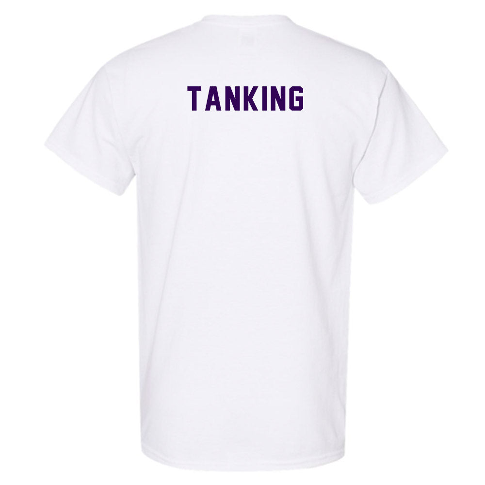 Kansas State - NCAA Women's Track & Field : Saydee Tanking - Wildcat hand sign T-Shirt-1