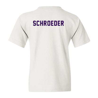 Kansas State - NCAA Women's Track & Field : Jaycee Schroeder - Wildcat hand sign Youth T-Shirt-1