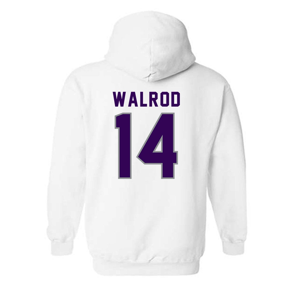 Kansas State - NCAA Women's Soccer : Reece Walrod - Wildcat hand sign Hooded Sweatshirt-1