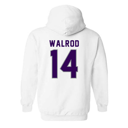 Kansas State - NCAA Women's Soccer : Reece Walrod - Wildcat hand sign Hooded Sweatshirt-1