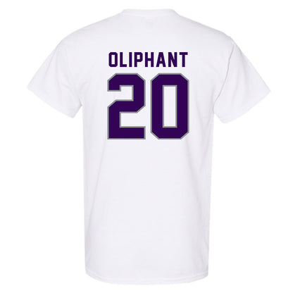 Kansas State - NCAA Football : Jacobi Oliphant - Wildcat hand sign T-Shirt-1