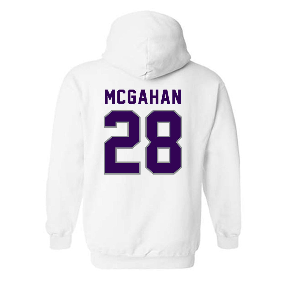 Kansas State - NCAA Baseball : Shea McGahan - Wildcat hand sign Hooded Sweatshirt-1