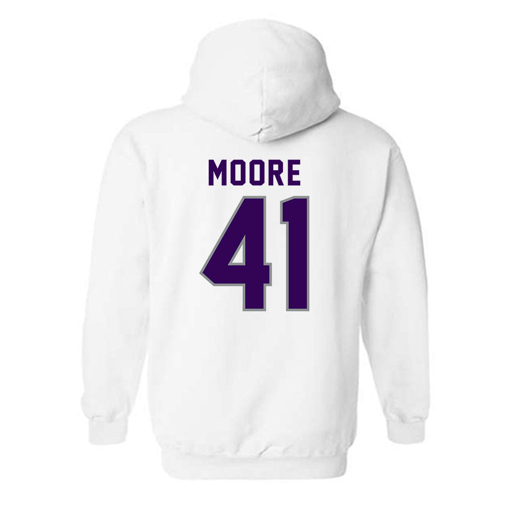 Kansas State - NCAA Football : Ashton Moore - Wildcat hand sign Hooded Sweatshirt-1