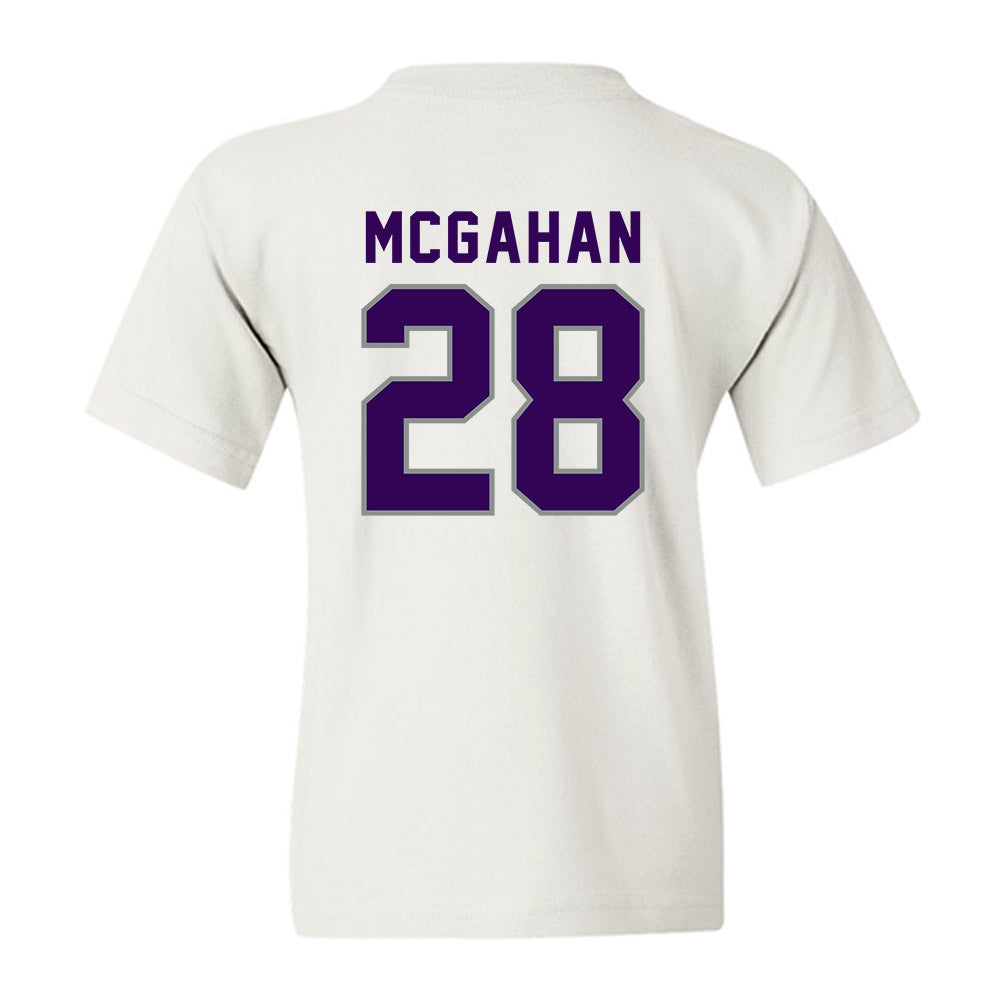 Kansas State - NCAA Baseball : Shea McGahan - Wildcat hand sign Youth T-Shirt-1