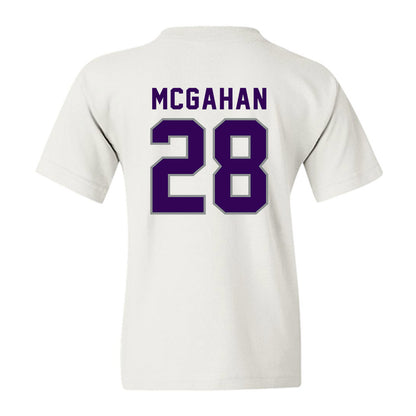 Kansas State - NCAA Baseball : Shea McGahan - Wildcat hand sign Youth T-Shirt-1