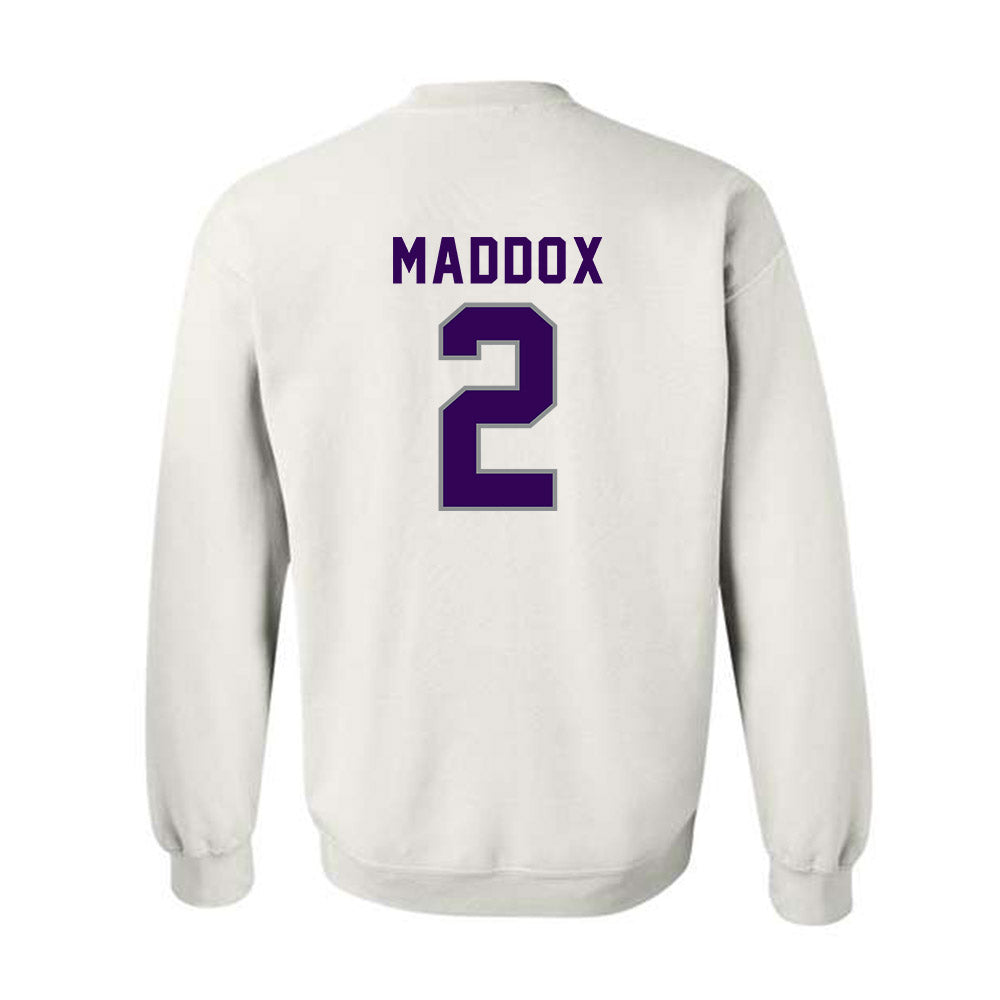 Kansas State - NCAA Football : Adrian Maddox - Wildcat hand sign Crewneck Sweatshirt-1
