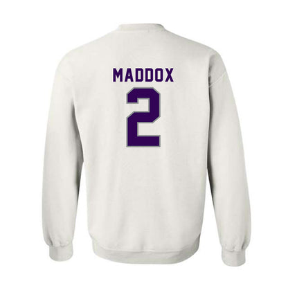Kansas State - NCAA Football : Adrian Maddox - Wildcat hand sign Crewneck Sweatshirt-1