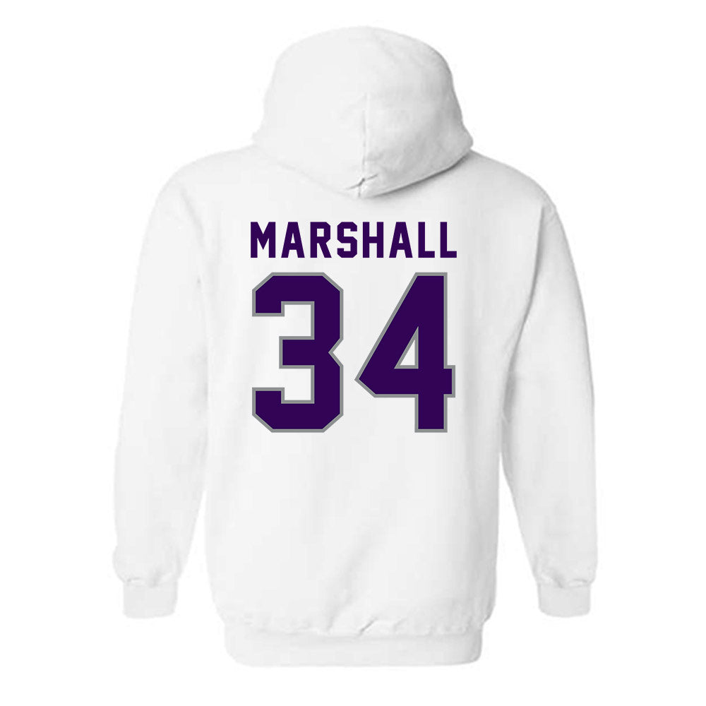 Kansas State - NCAA Women's Soccer : Allison Marshall - Wildcat hand sign Hooded Sweatshirt-1