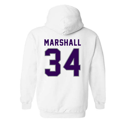 Kansas State - NCAA Women's Soccer : Allison Marshall - Wildcat hand sign Hooded Sweatshirt-1