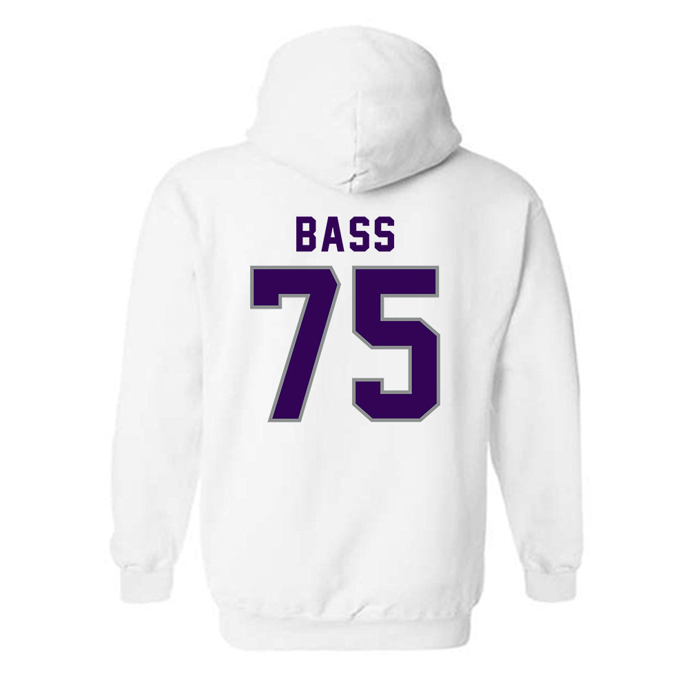 Kansas State - NCAA Football : Holden Bass - Wildcat hand sign Hooded Sweatshirt-1