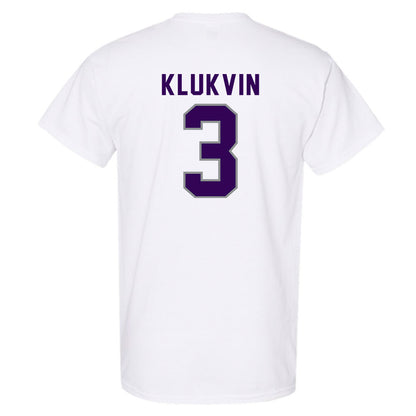 Kansas State - NCAA Women's Volleyball : Alex Klukvin - Wildcat hand sign T-Shirt-1