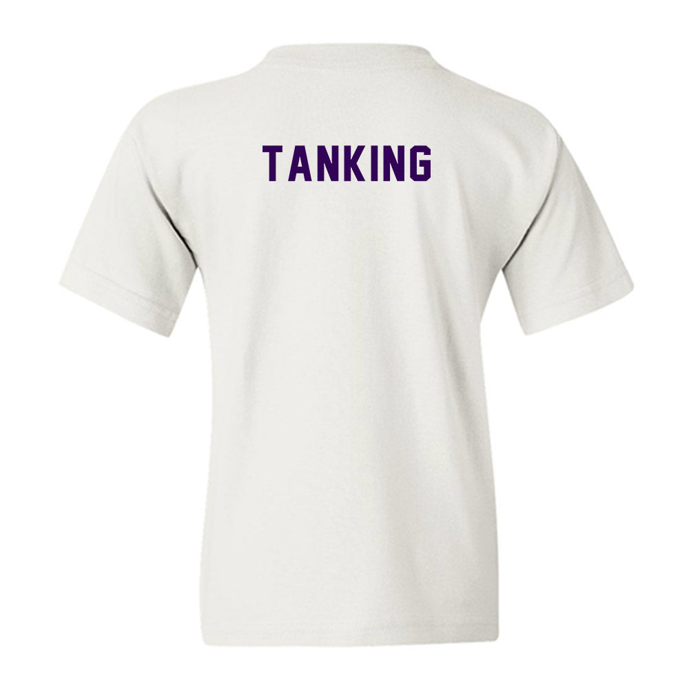 Kansas State - NCAA Women's Track & Field : Saydee Tanking - Wildcat hand sign Youth T-Shirt-1