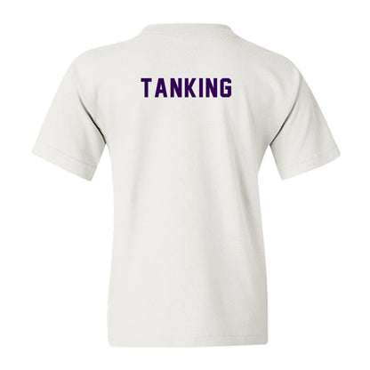 Kansas State - NCAA Women's Track & Field : Saydee Tanking - Wildcat hand sign Youth T-Shirt-1