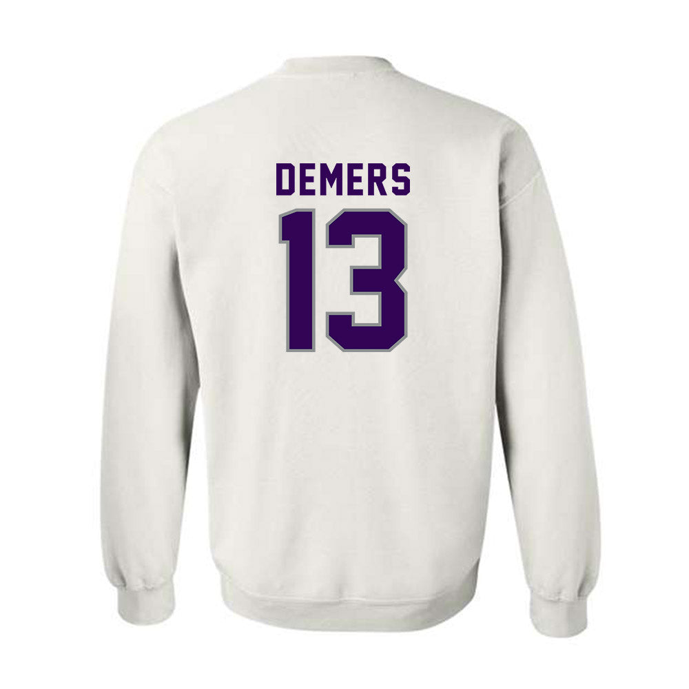 Kansas State - NCAA Women's Soccer : Gabby DeMers - Wildcat hand sign Crewneck Sweatshirt-1