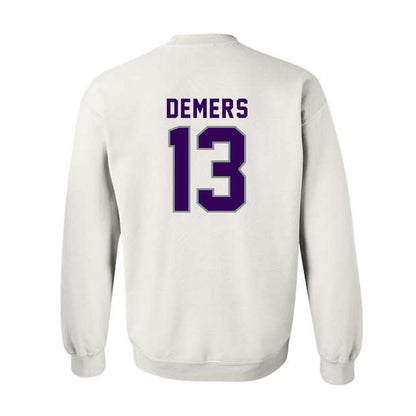 Kansas State - NCAA Women's Soccer : Gabby DeMers - Wildcat hand sign Crewneck Sweatshirt-1