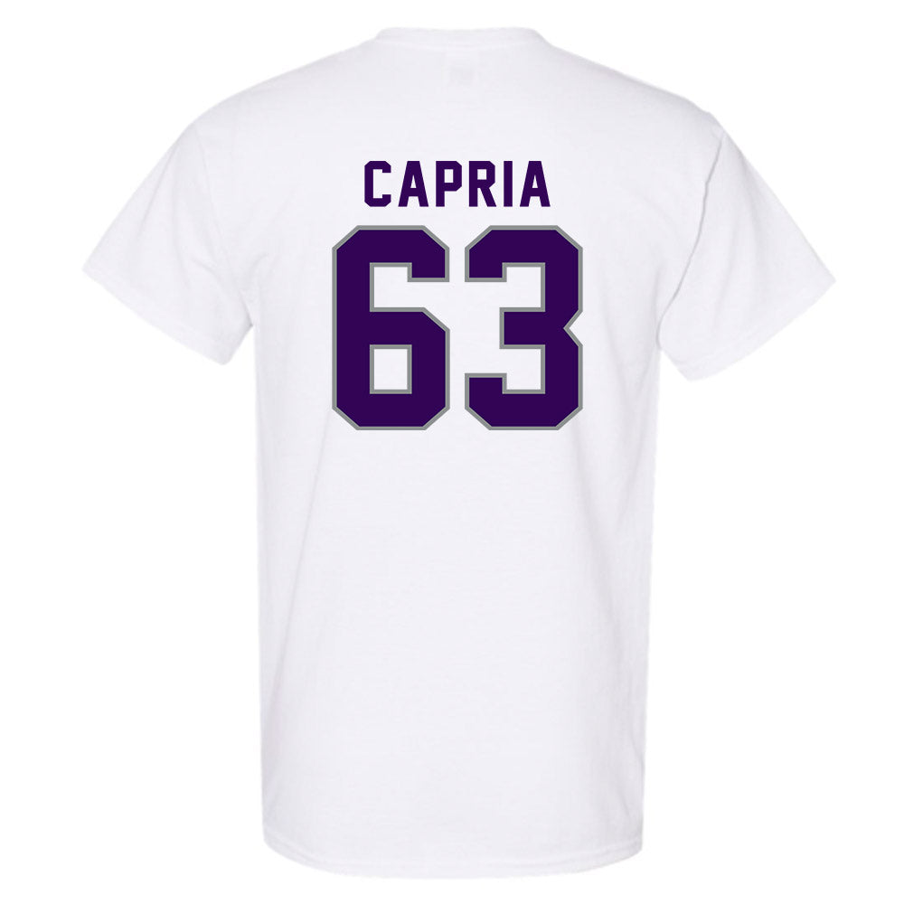 Kansas State - NCAA Football : Michael Capria - Wildcat hand sign T-Shirt-1