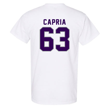 Kansas State - NCAA Football : Michael Capria - Wildcat hand sign T-Shirt-1