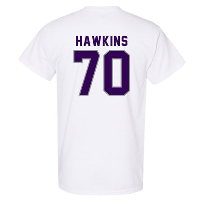 Kansas State - NCAA Football : Gus Hawkins - Wildcat hand sign T-Shirt-1