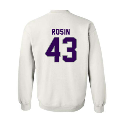 Kansas State - NCAA Baseball : Ben Rosin - Wildcat hand sign Crewneck Sweatshirt-1