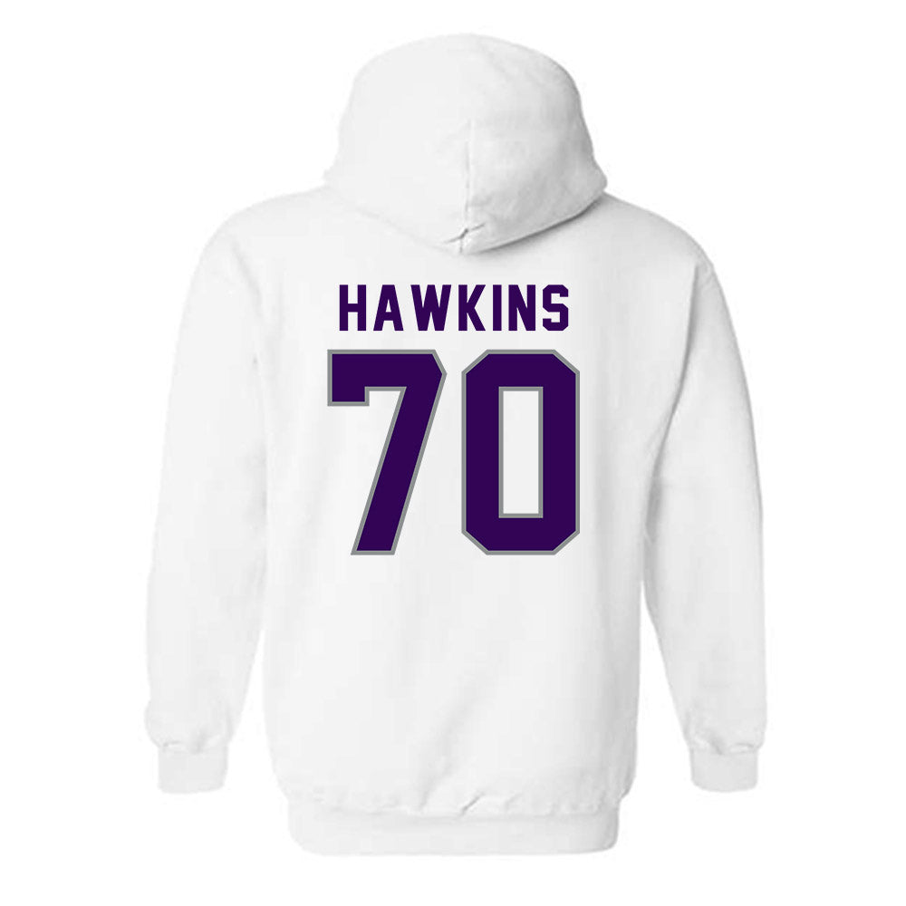 Kansas State - NCAA Football : Gus Hawkins - Wildcat hand sign Hooded Sweatshirt-1