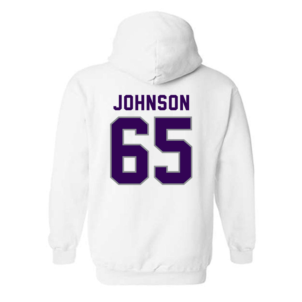 Kansas State - NCAA Football : Tyler Johnson - Wildcat hand sign Hooded Sweatshirt-1