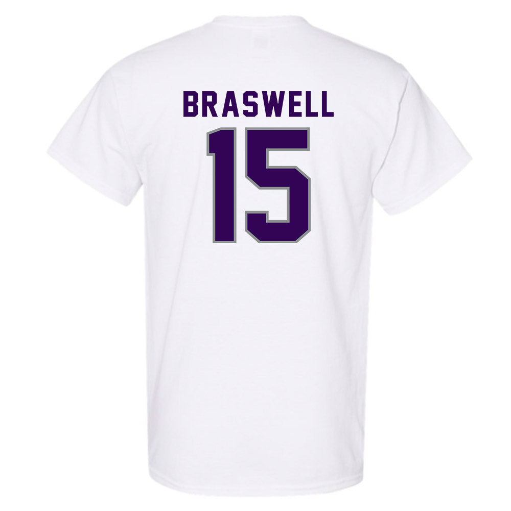 Kansas State - NCAA Women's Soccer : McKinnan Braswell - Wildcat hand sign T-Shirt-1