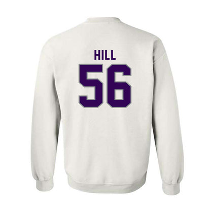 Kansas State - NCAA Football : Elijah Hill - Wildcat hand sign Crewneck Sweatshirt-1