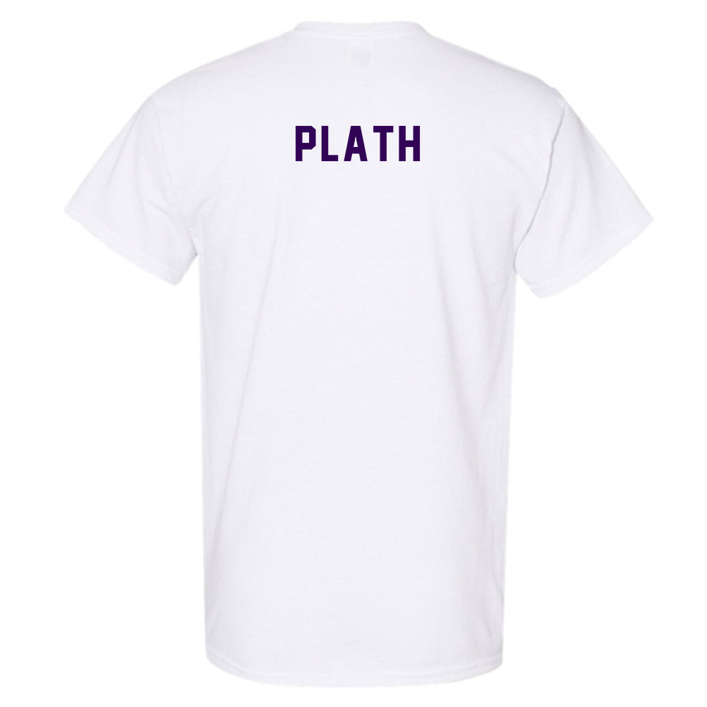 Kansas State - NCAA Men's Track & Field : Dylan Plath - Wildcat hand sign T-Shirt-1