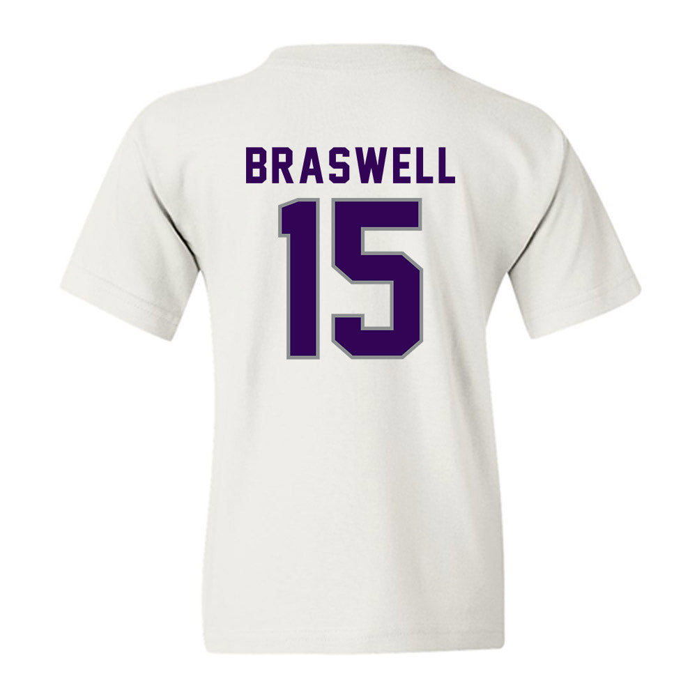 Kansas State - NCAA Women's Soccer : McKinnan Braswell - Wildcat hand sign Youth T-Shirt-1
