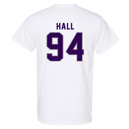 Kansas State - NCAA Football : Kingston Hall - Wildcat hand sign T-Shirt-1