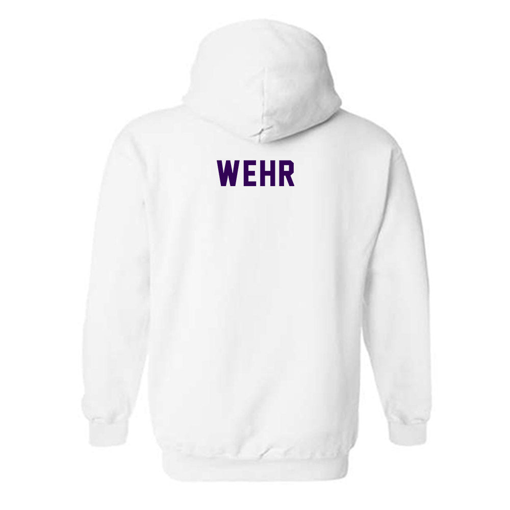 Kansas State - NCAA Women's Rowing : Nora Wehr - Wildcat hand sign Hooded Sweatshirt-1