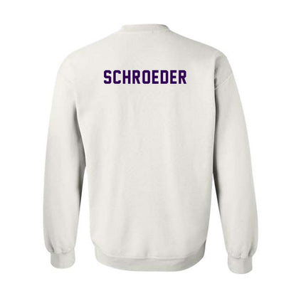 Kansas State - NCAA Women's Track & Field : Jaycee Schroeder - Wildcat hand sign Crewneck Sweatshirt-1