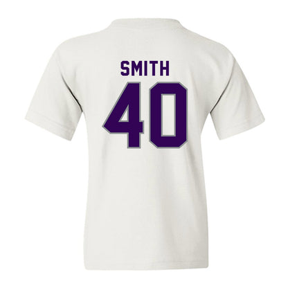 Kansas State - NCAA Baseball : Miles Smith - Wildcat hand sign Youth T-Shirt-1