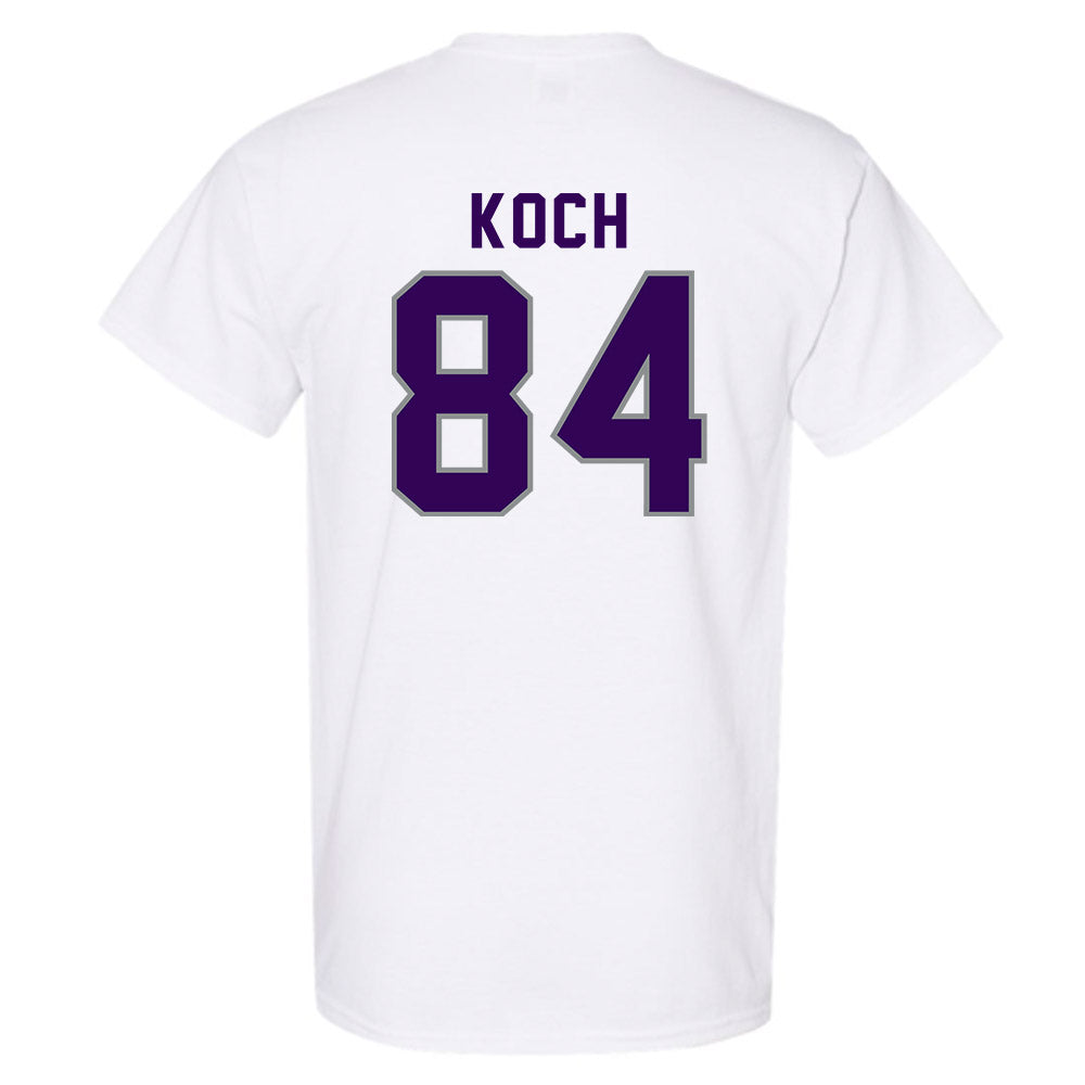 Kansas State - NCAA Football : Isaac Koch - Wildcat hand sign T-Shirt-1
