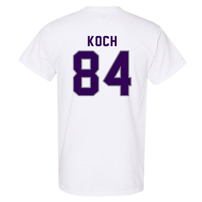 Kansas State - NCAA Football : Isaac Koch - Wildcat hand sign T-Shirt-1