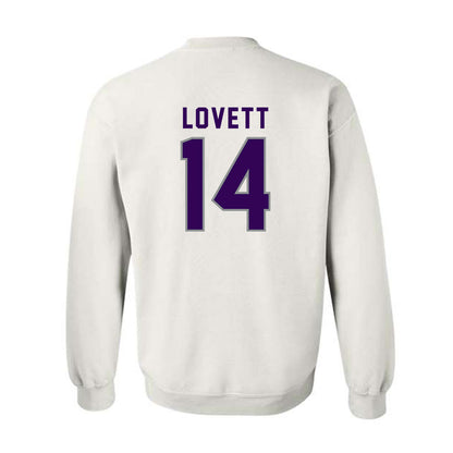 Kansas State - NCAA Football : Maxwell Lovett - Wildcat hand sign Crewneck Sweatshirt-1