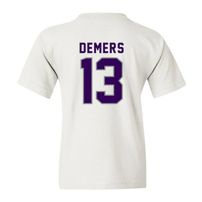 Kansas State - NCAA Women's Soccer : Gabby DeMers - Wildcat hand sign Youth T-Shirt-1