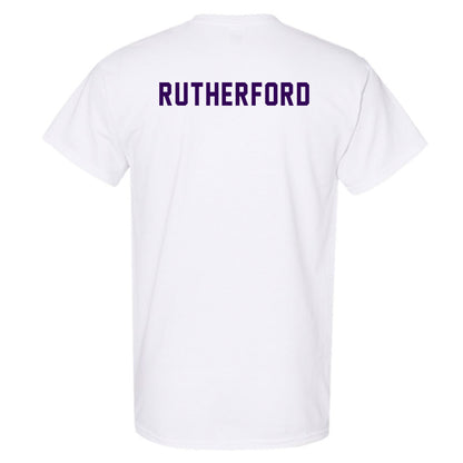 Kansas State - NCAA Women's Rowing : Alexis Rutherford - Wildcat hand sign T-Shirt-1