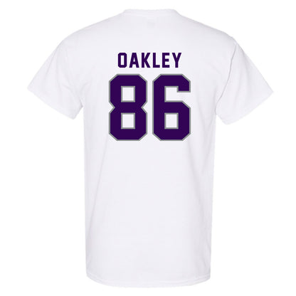 Kansas State - NCAA Football : Garrett Oakley - Wildcat hand sign T-Shirt-1