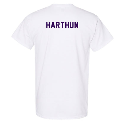 Kansas State - NCAA Women's Rowing : Taylin Harthun - Wildcat hand sign T-Shirt-1