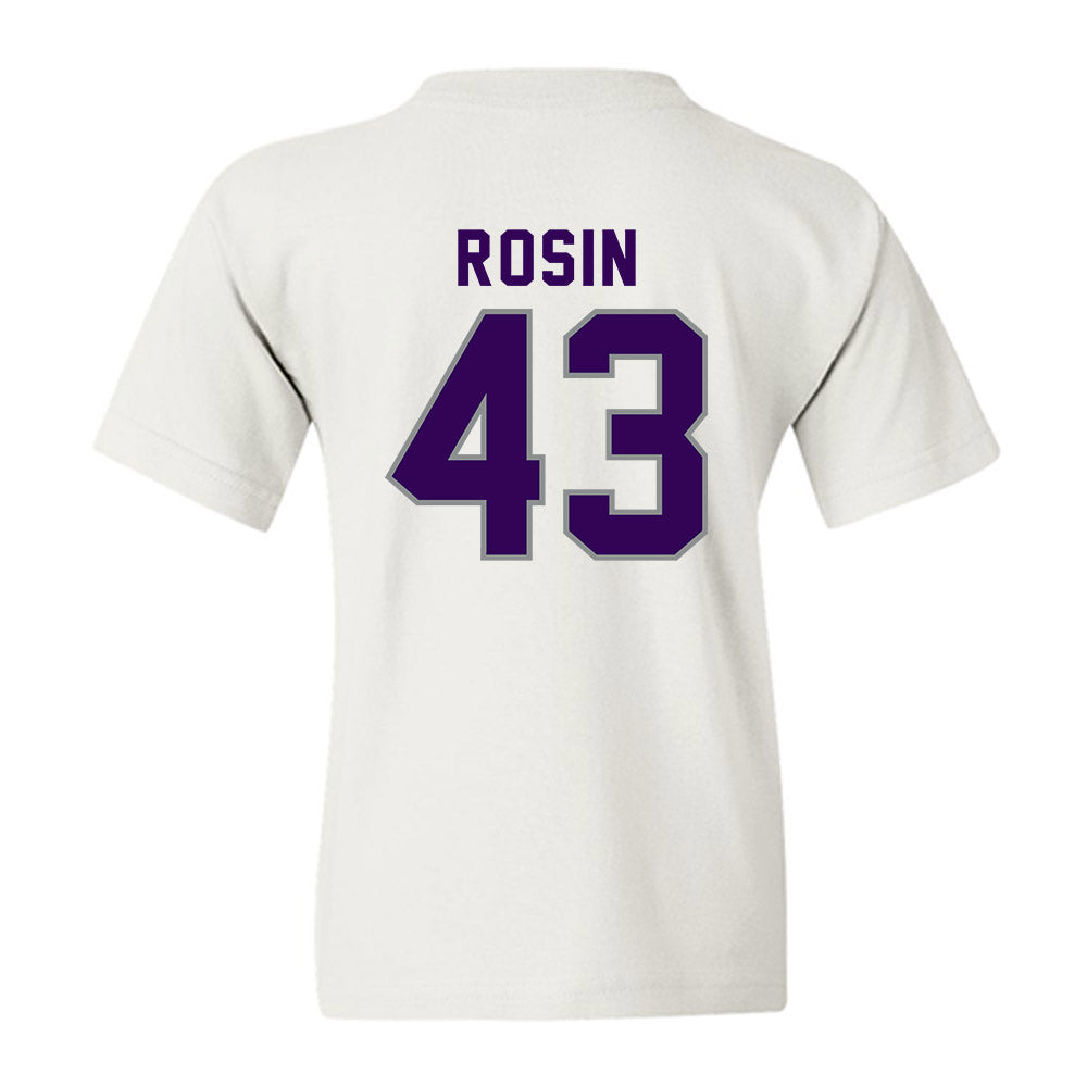 Kansas State - NCAA Baseball : Ben Rosin - Wildcat hand sign Youth T-Shirt-1