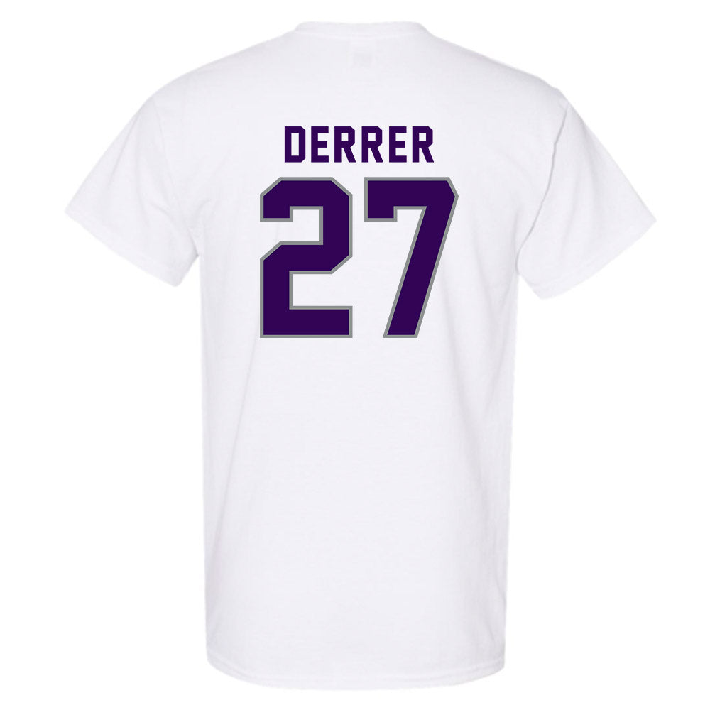 Kansas State - NCAA Women's Volleyball : Ellah Derrer - Wildcat hand sign T-Shirt-1