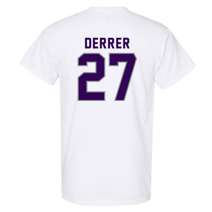 Kansas State - NCAA Women's Volleyball : Ellah Derrer - Wildcat hand sign T-Shirt-1