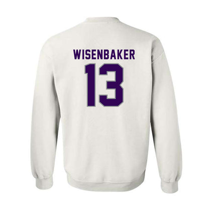 Kansas State - NCAA Baseball : Cole Wisenbaker - Wildcat hand sign Crewneck Sweatshirt-1