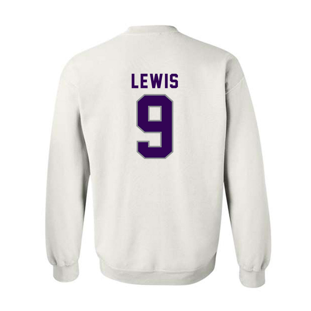 Kansas State - NCAA Baseball : Donte Lewis - Wildcat hand sign Crewneck Sweatshirt-1