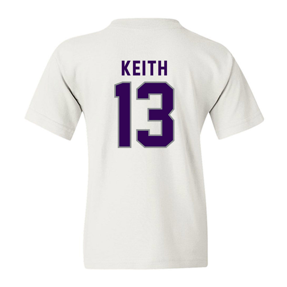 Kansas State - NCAA Football : Kaprice Keith - Wildcat hand sign Youth T-Shirt-1