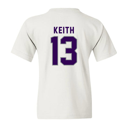 Kansas State - NCAA Football : Kaprice Keith - Wildcat hand sign Youth T-Shirt-1