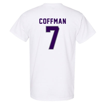 Kansas State - NCAA Women's Soccer : Sydney Coffman - Wildcat hand sign T-Shirt-1